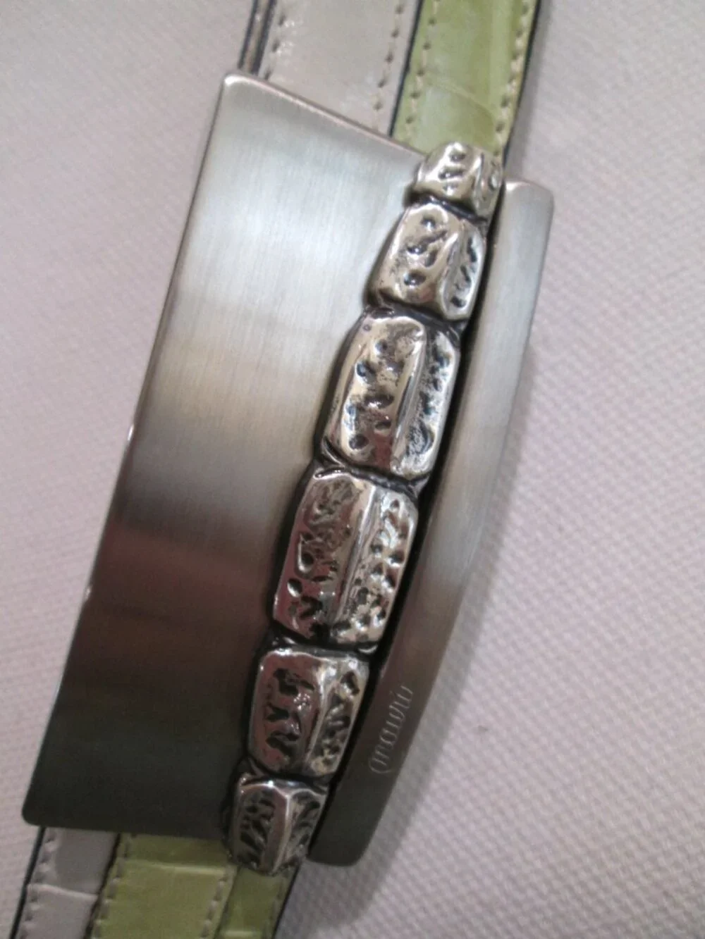 Mauri Handmade Genuine Alligator Belt – Made in Italy | Adjustable 41